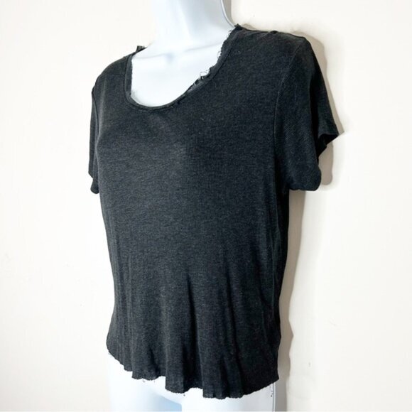 Anthropologie Joe’s Jeans Women's T-shirt Tee short sleeve crew neck relaxed XS - Picture 3 of 13